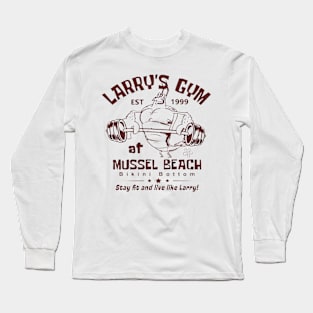 Larry's Gym At Mussel Beach Long Sleeve T-Shirt